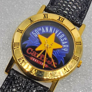 1941 Carl's Jr 50th Anniversary Star watch 50 years 1991 Vintage Carl Karcher